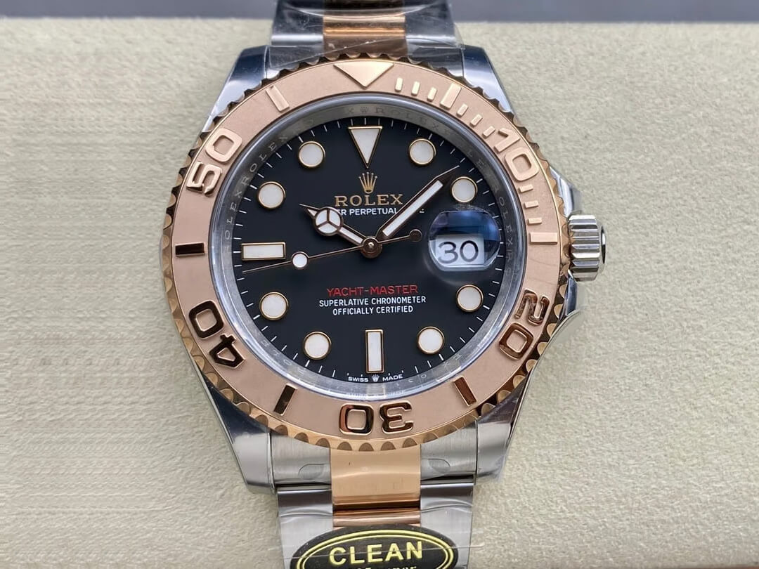 Replica R01ex Yacht Master M126621-0002 1:1 Best Edition Clean Factory Black Dial