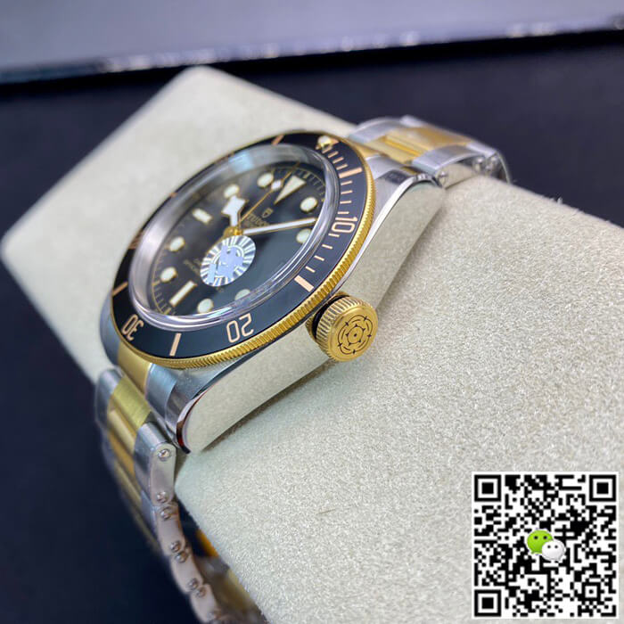 TUDOR Replica Heritage Black Bay M79733N-0002 ZF Factory 1:1 Best Edition Swiss ETA2824-2 Two Tone Stainless Steel Bracelet