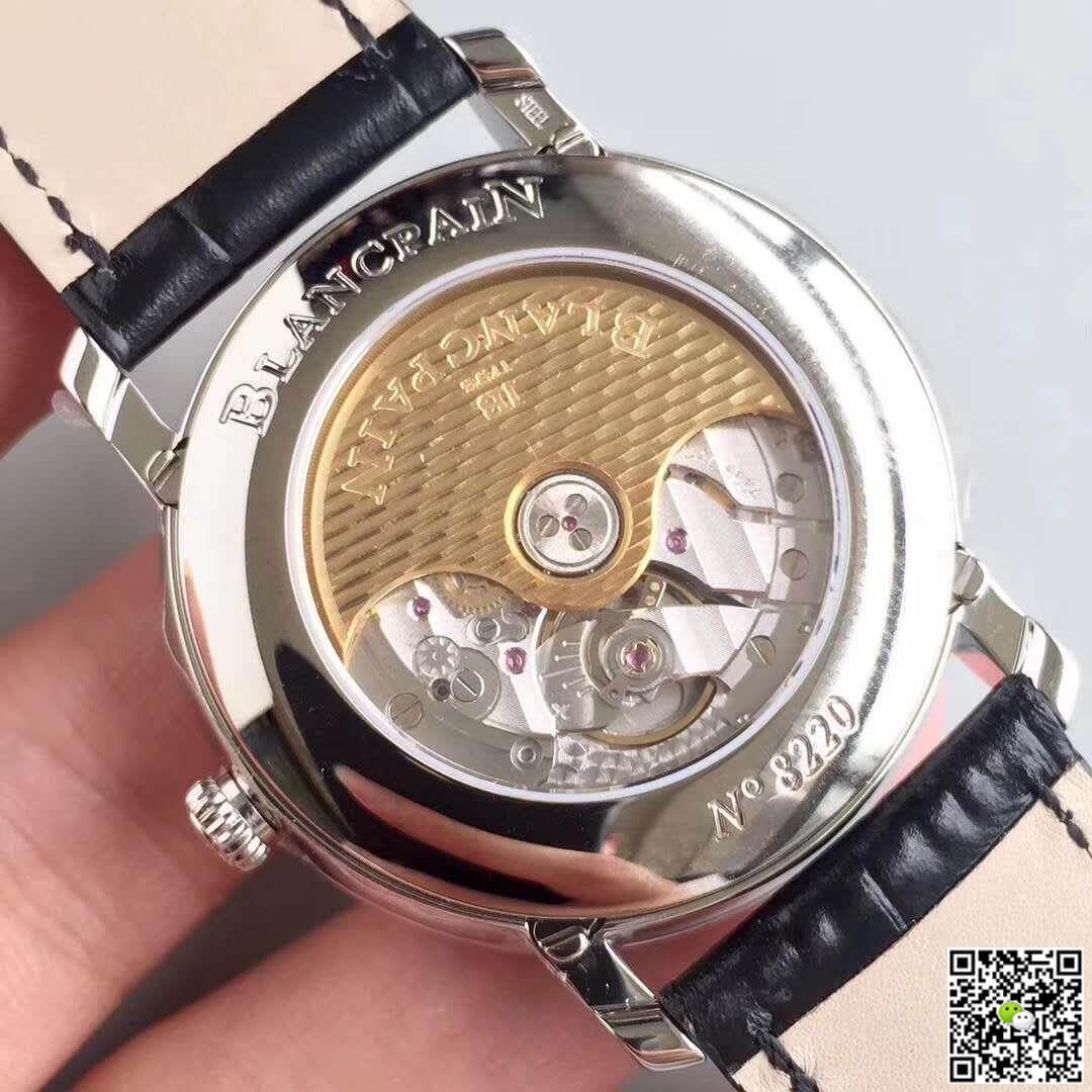 Replica Blancpain Villeret 6654-1127-55B OM Factory 1:1 Best Edition Swiss ETA6654