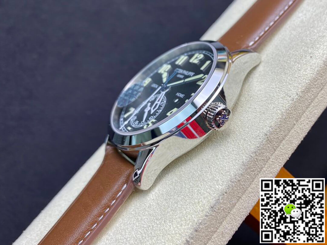 Replica Pat*k Phi1i*pe Calatrava 5524G-001 1:1 Best Edition GR Factory V2 Brown Strap