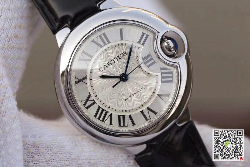 Replica Ballon Bleu De Ca*t1er W6920086 33mm 1:1 Best Edition White Textured Dial Swiss ETA 2671