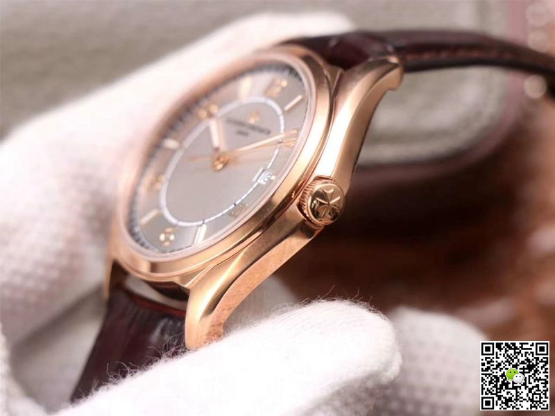 Replica Vacheron C0nstan1n Fiftysix 4600E/000R-B441 1:1 Best Edition ZF Factory Rose Gold Swiss ETA1326
