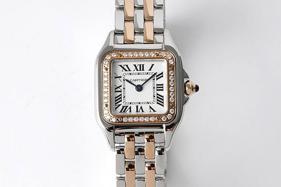 Replica Panthere De Ca*t1er W3PN0006 22MM 1:1 Best Edition BV Factory D1am0nd Bezel