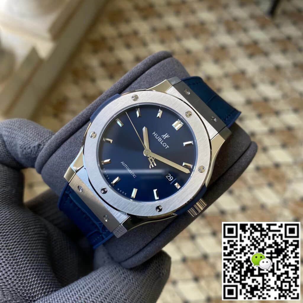 Replica Hublot Classic Fusion 542.NX.7170.LR 42MM 1:1 Best Edition APS Factory Blue Dial