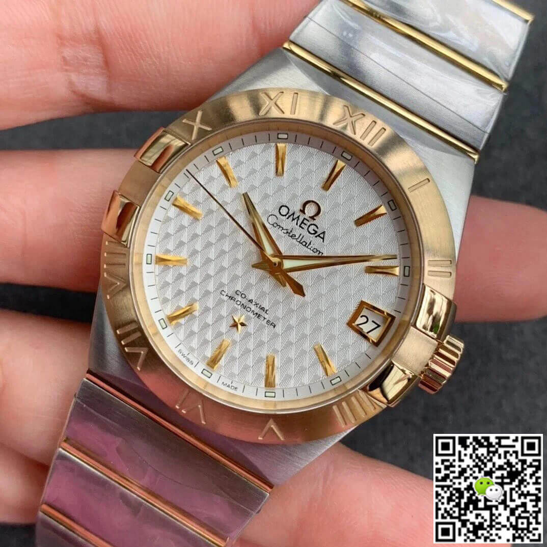 Replica 0me*ga Constellation 123.20.38.21.02.006 1:1 Best Edition VS Factory Silver Dial