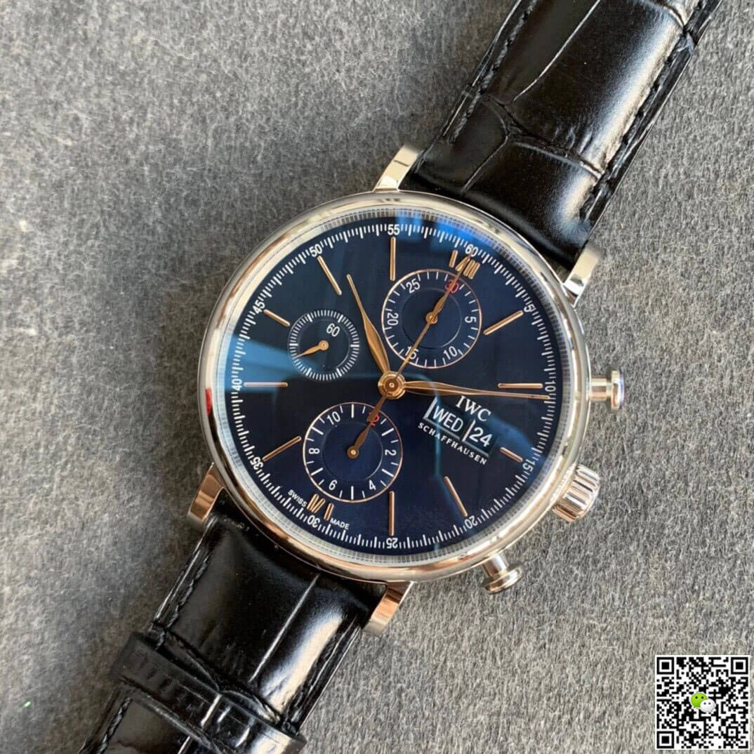 Replica IWC Portofino IW391036 1:1 Best Edition ZF Factory Blue Dial