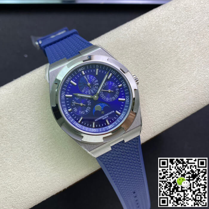 Replica Vacheron C0nstan1n Overseas 4300V/120G-B945 1:1 Best Edition 8F Factory Rubber Strap