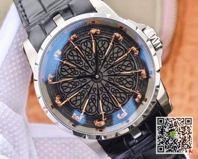 Replica Roger Dubuis Excalibur Knights of The Round Table II Rddbex0511 ZF Factory 1:1 Best Edition Stainless steel case Swiss M9015