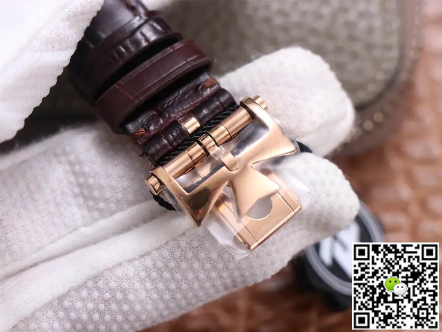Replica Vacheron C0nstan1n Fiftysix 4600E/000R-B576 1:1 Best Edition ZF Factory Rose Gold