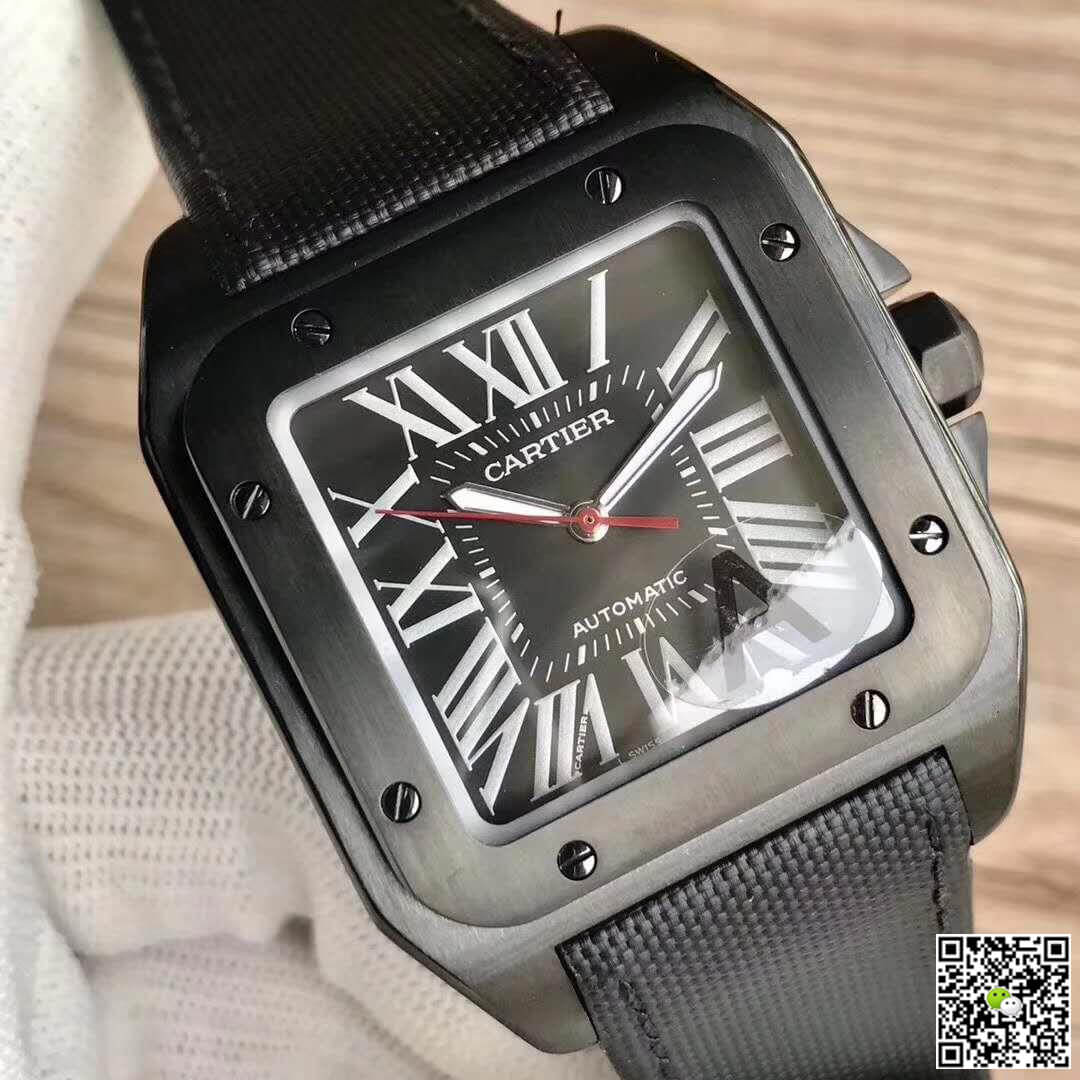 Ca*t1er Watch Rep De Santos 100 WSSA0006 V6