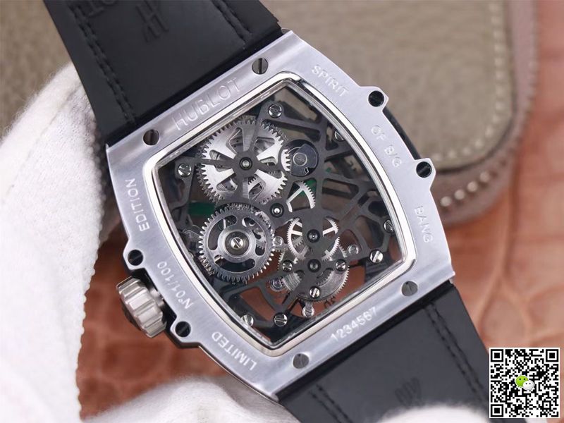 Hublot Replica Masterpiece Tourbillon 906.NX.0129.VR.AES13 1:1 Best Edition JB Factory Skeletonized Dial Swiss HUB 9006