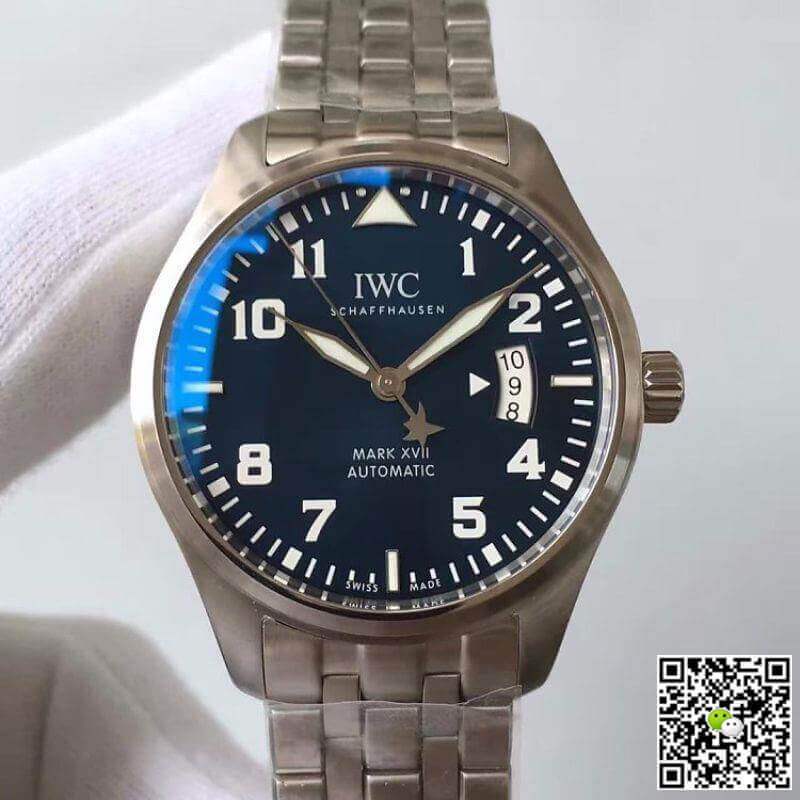 Replica IWC Pilot Mark XVII IW326501 MKS Factory 1:1 Best Edition Swiss ETA2892 Blue Dial