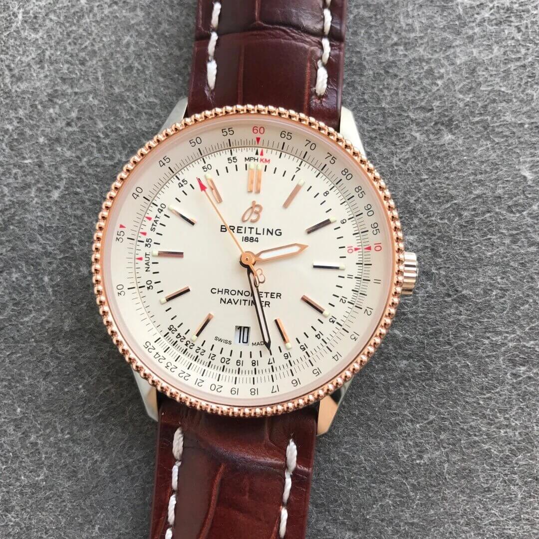 Replica Breitling Navitimer 1 U17326211G1P2 1:1 Best Edition V7 Factory White Dial