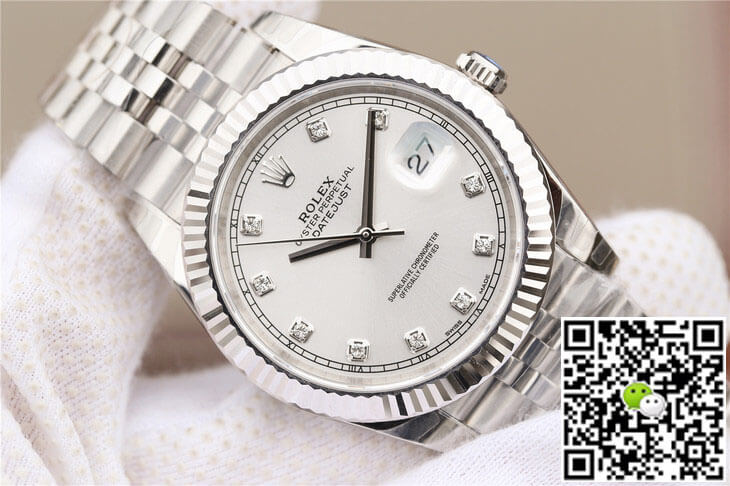 Replica R01ex Datejust M126331 1:1 Best Edition EW Factory White Dial
