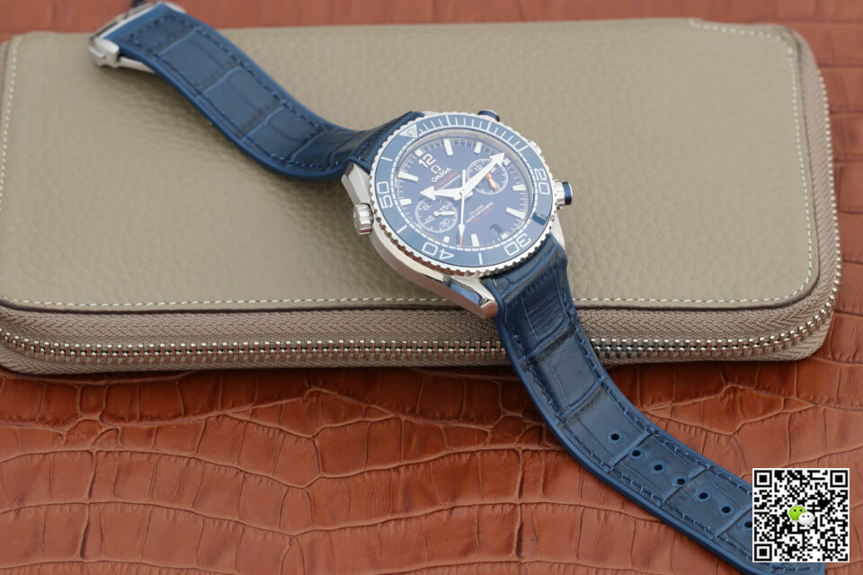 Replica 0me*ga Seamaster Ocean Planet 600M 215.33.46.51.03.001 1:1 Best Edition OM Factory Blue Bezel