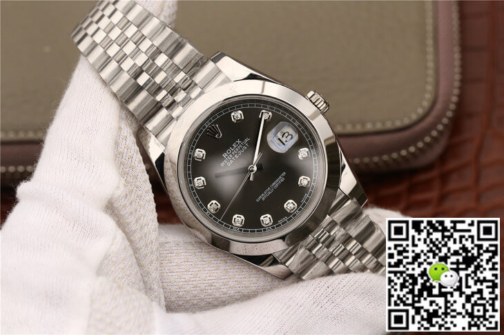 Replica R01ex Datejust M126300 1:1 Best Edition EW Factory Grey Dial