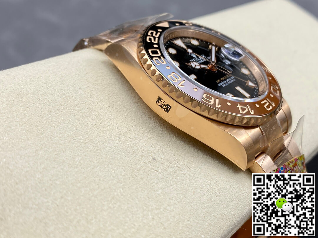 Replica R01ex GMT Master II M126715CHNR-0001 1:1 Best Edition Clean Factory Black Dial