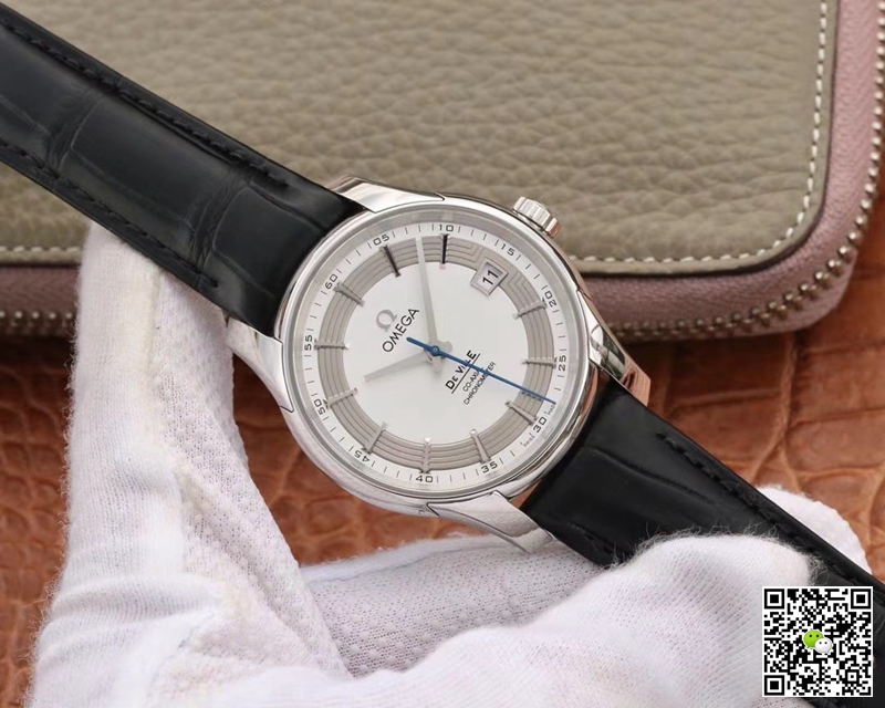 Replica 0me*ga De Ville 431.33.41.21.02.001 1:1 Best Edition VS Factory White Dial Swiss ETA8500