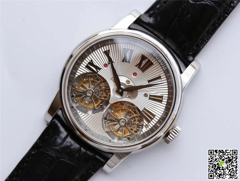 Replica Roger Dubuis Hommage RDDBHO0562 1:1 Best Edition JB Factory Silver Dial Swiss RD100