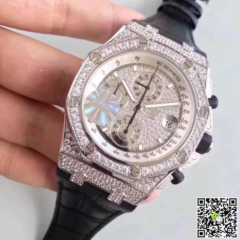 Replica Audemars P1g*et Royal Oak Offshore 26067BC.ZZ.D002CR.01 JF Factory 1:1 Best Edition Swiss ETA7750