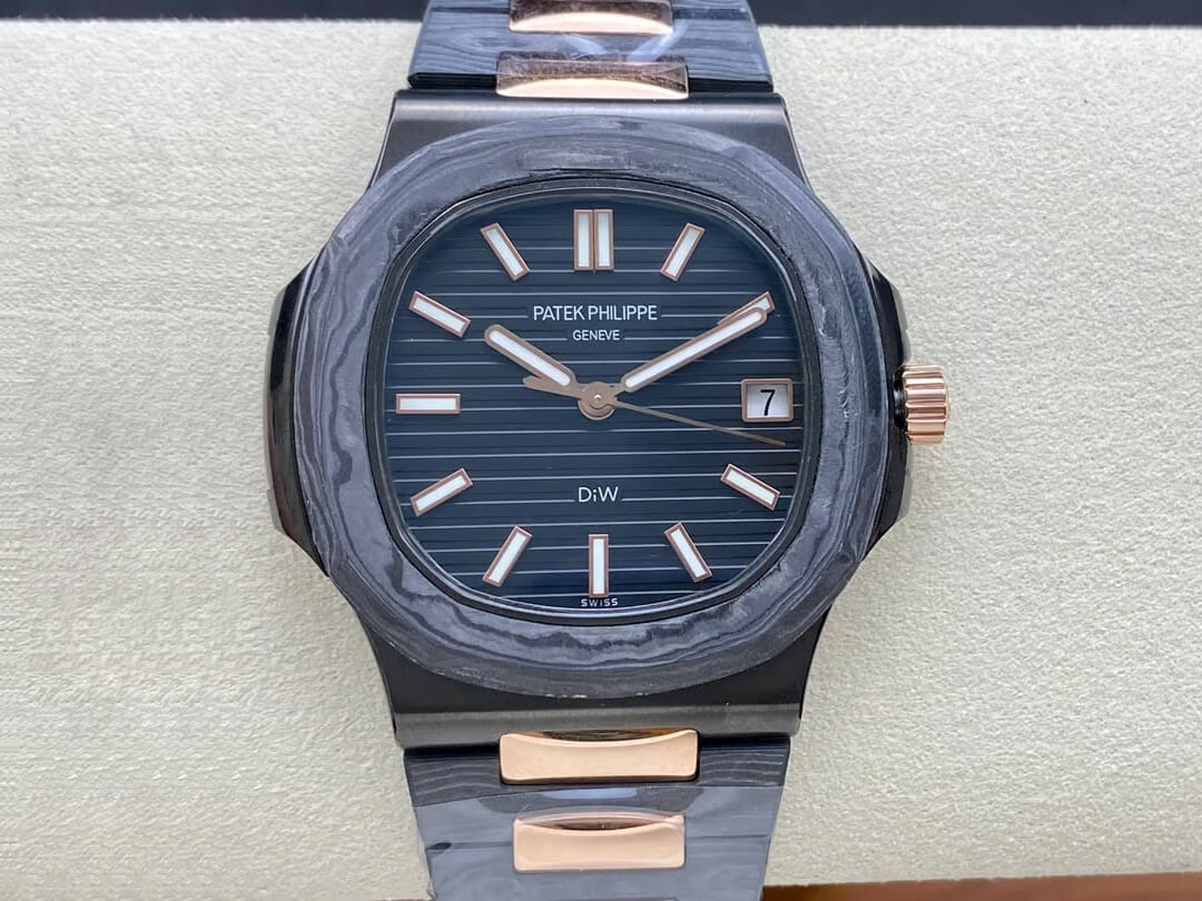Replica Pat*k Phi1i*pe Nautilus 5711 DiW 1:1 Best Edition Carbon Fiber Case
