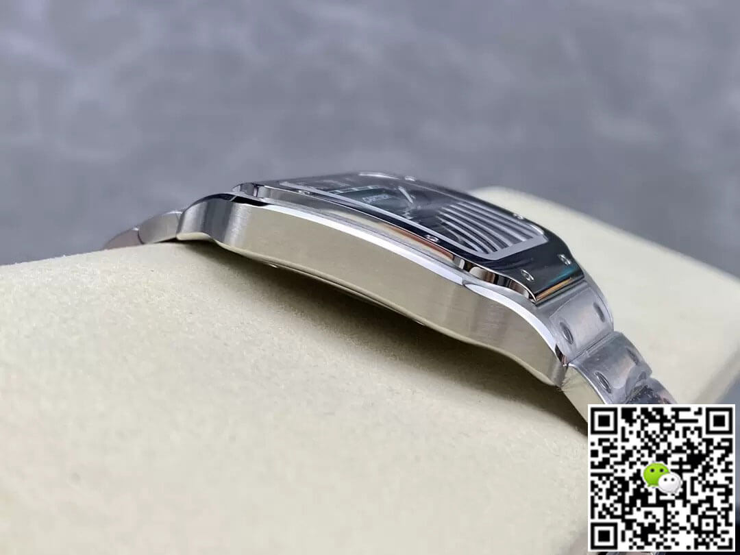 Replica Ca*t1er De Santos WSSA0062 1:1 Best Edition BV Factory Green Dial