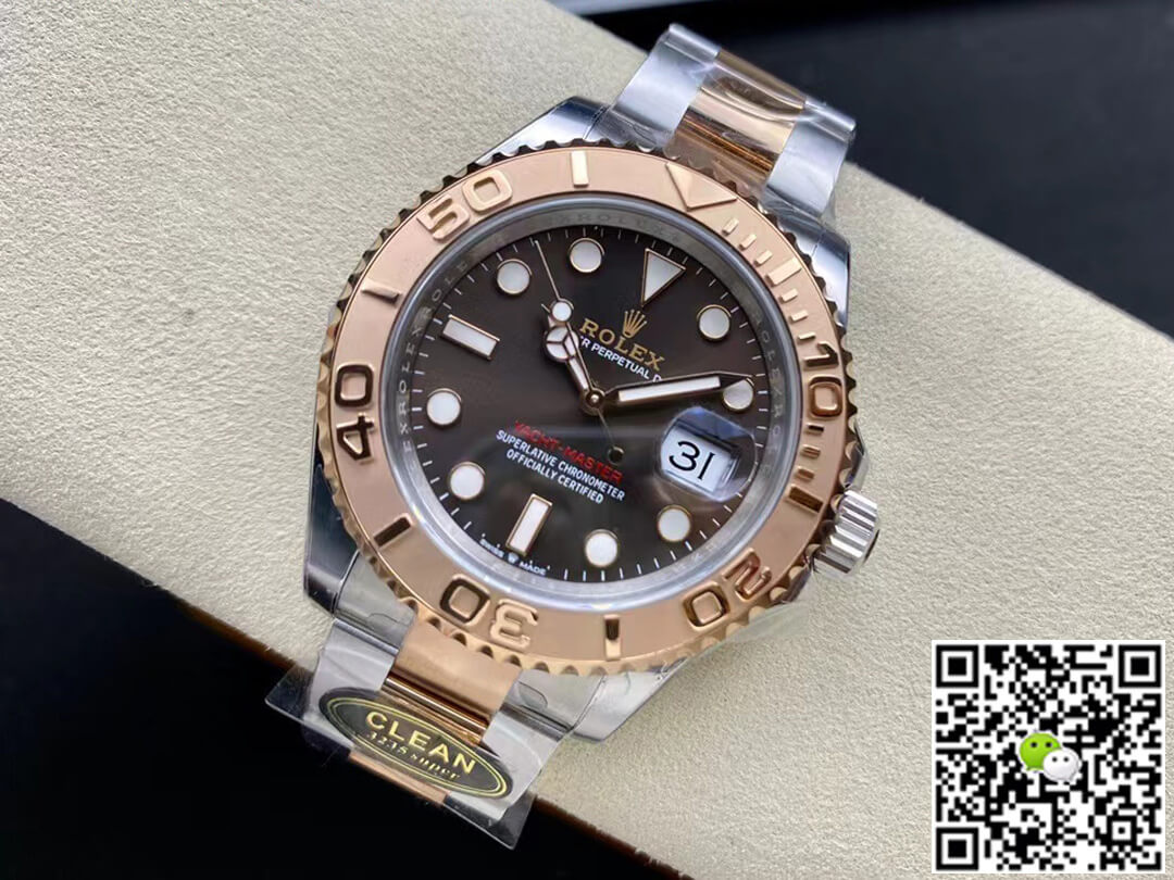 Replica R01ex Yacht Master M126621-0001 1:1 Best Edition Clean Factory Chocolate Dial