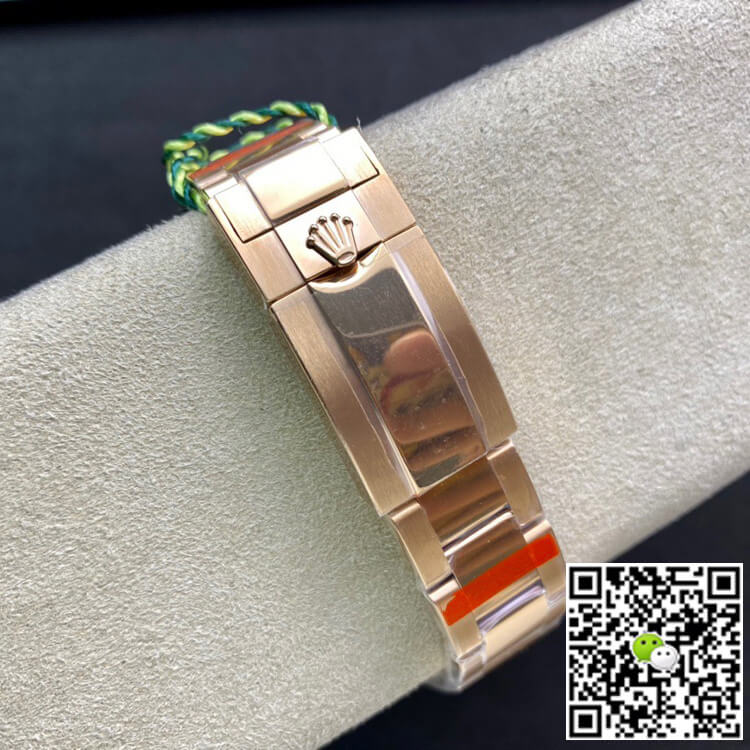 Replica R01ex Daytona 116595 RBOW 1:1 Best Edition TW Factory Rose Gold Black Dial