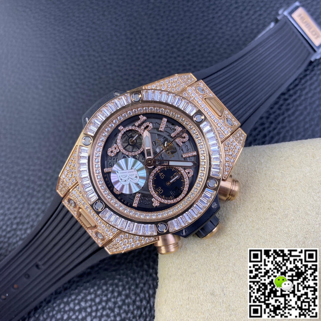 Replica Hublot BIG BANG Unico 421.OX.1180.RX.0904 1:1 Best Edition BB Factory D1am0nd Case