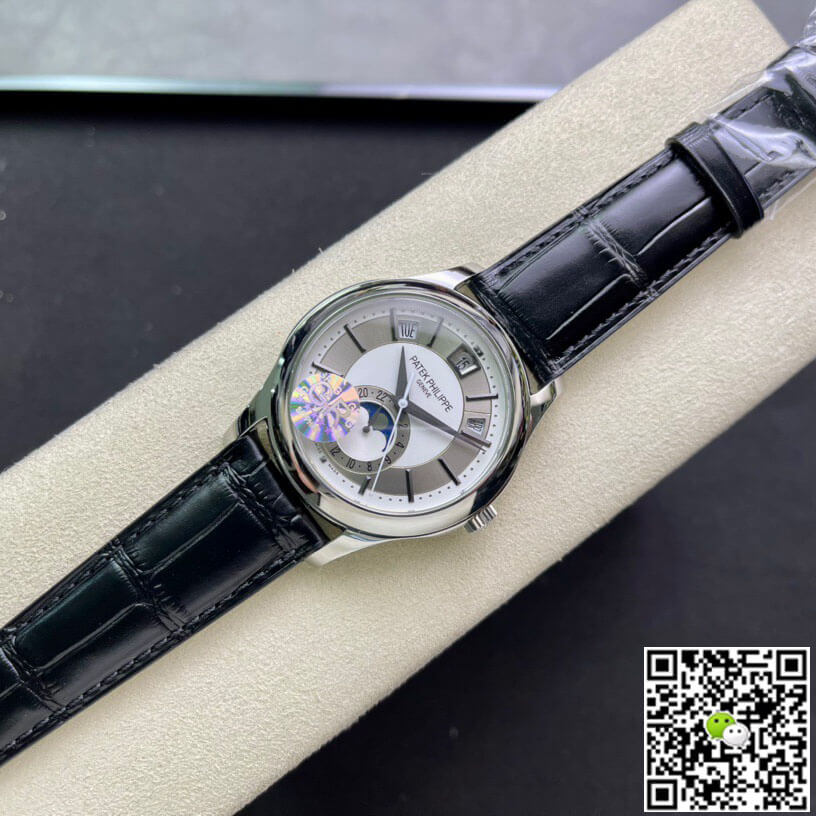 Replica Pat*k Phi1i*pe Complications 5205G-001 1:1 Best Edition GR Factory Silver Grey Dial