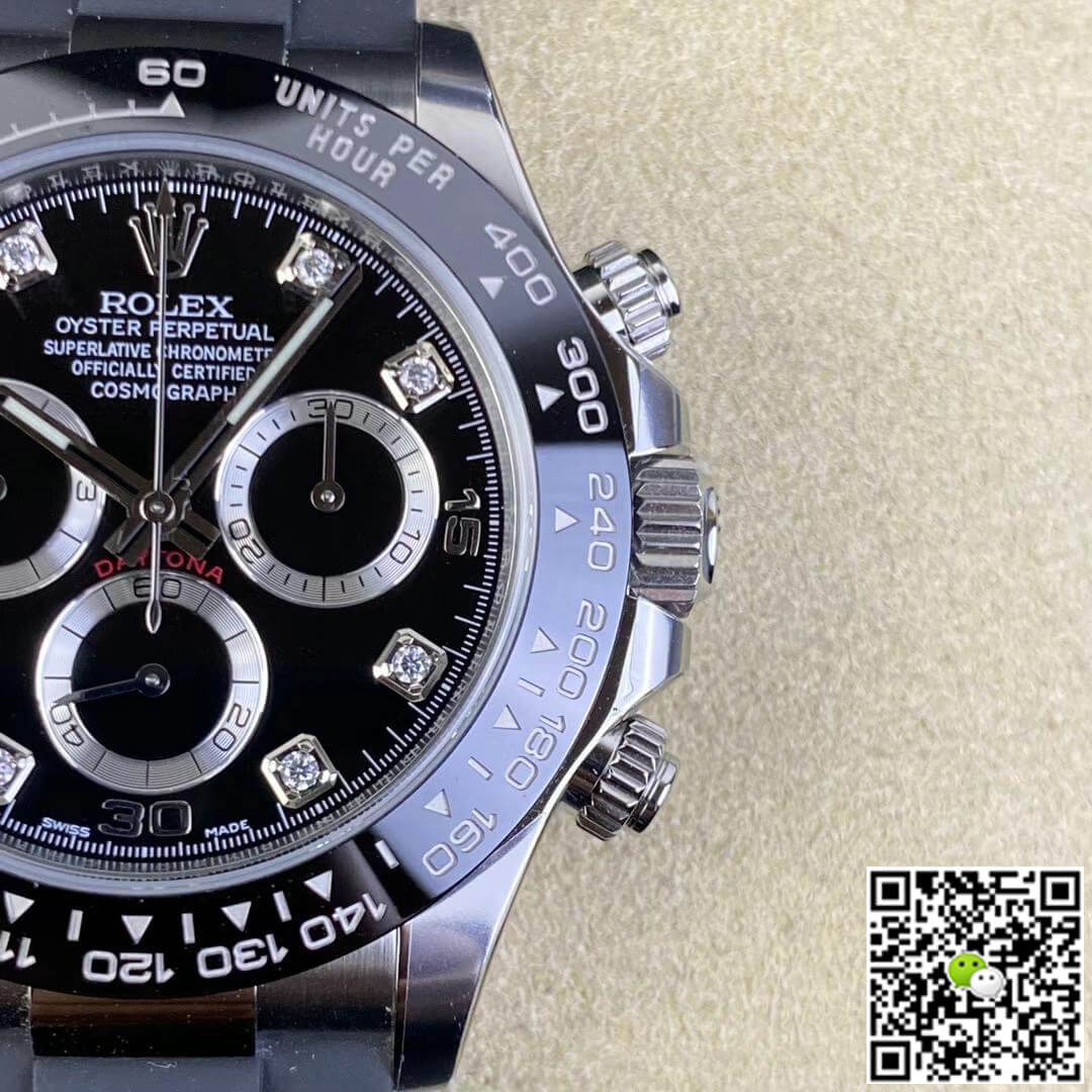 Replica R01ex Cosmograph Daytona M116519LN-0025 1:1 Best Edition Clean Factory Black Dial