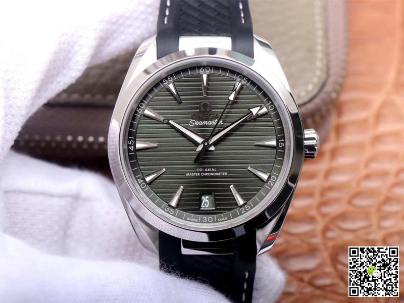 Replica 0me*ga Seamaster 220.13.41.21.10.001 1:1 Best Edition VS Factory Green Dial Swiss ETA8900