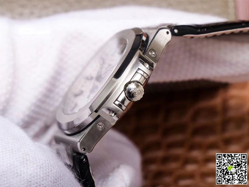 Replica Pat*k Phi1i*pe Nautilus 5726/1A-010 1:1 Best Edition PF Factory Black Strap Swiss ETA324