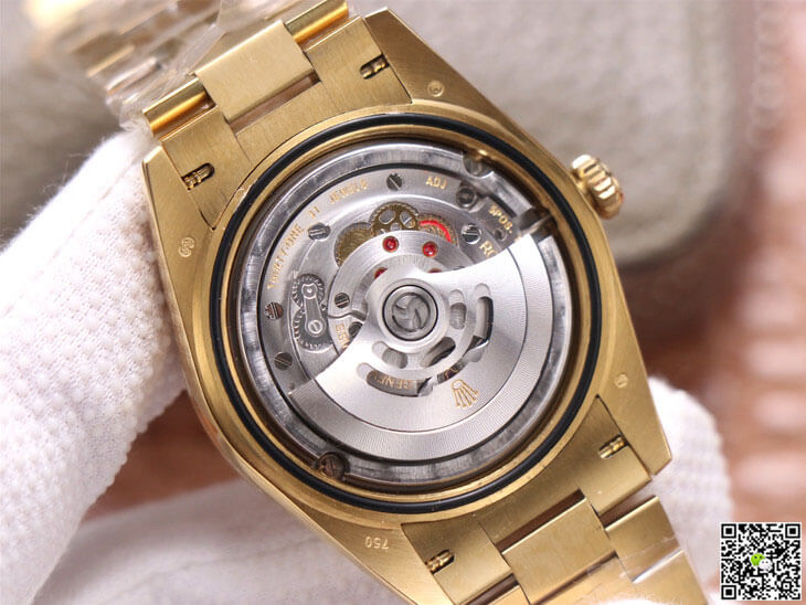 Replica R01ex Day Date M228348RBR-0001 1:1 Best Edition EW Factory Black Dial