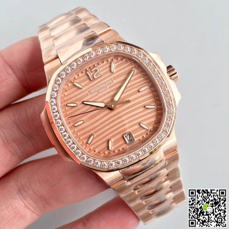 Replica Pat*k Phi1i*pe Ladies Nautilus 7118/1200R PF Factory 1:1 Best Edition Swiss ETA324