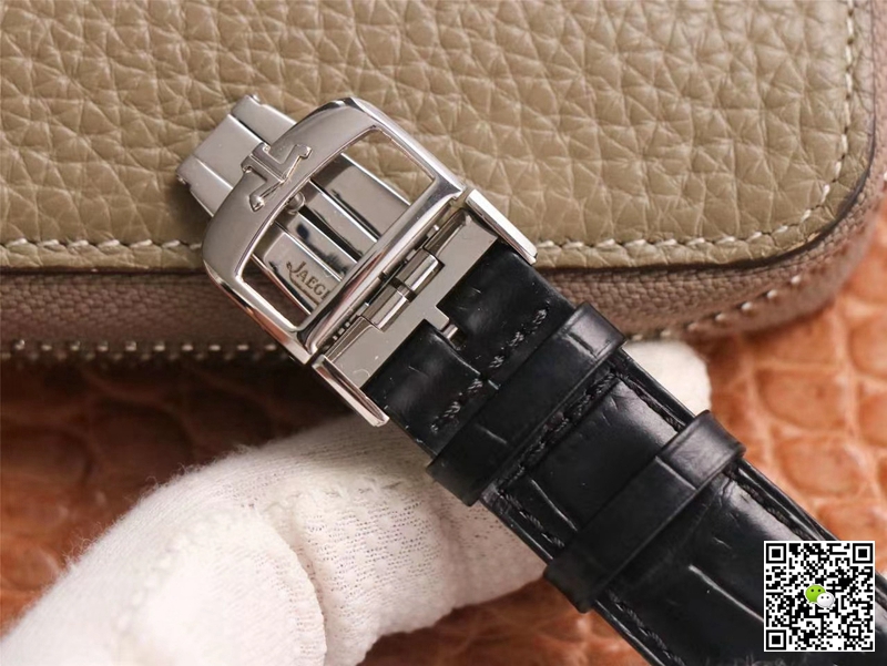 Replica Jaeger LeCoultre Master Ultra Thin 1308470 1:1 Best Edition V9 Factory Black Dial Swiss ETA868