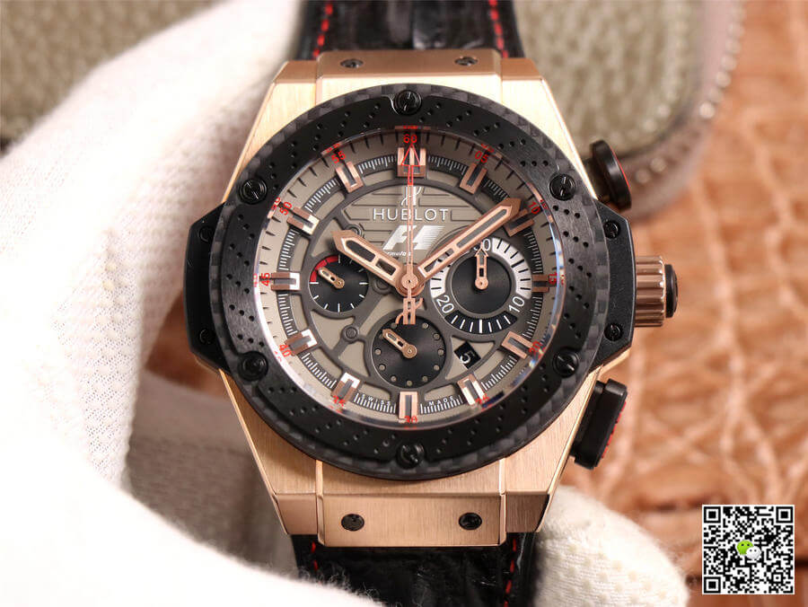 Hublot Replica King Power 703.ZM.1123.NR.FMO10 1:1 Best Edition V6 Factory Rose Gold