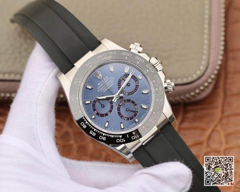 R01ex Daytona Replica Cosmograph 116519 Noob Factory Mechanical Watches 1:1 Best Edition Swiss ETA4130 Grey Dial