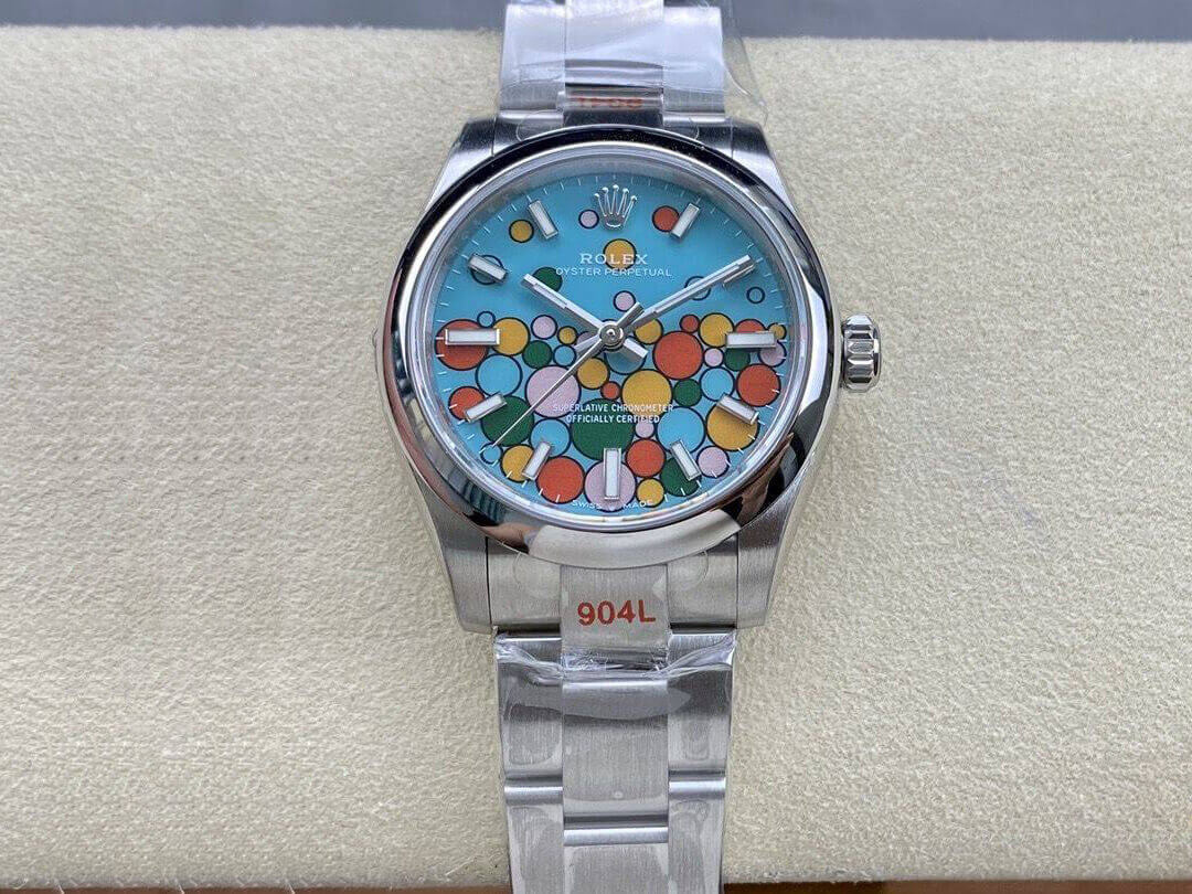 Replica R01ex Oyster Perpetual M277200-0010 31MM 1:1 Best Edition EW Factory Turquoise Blue Dial