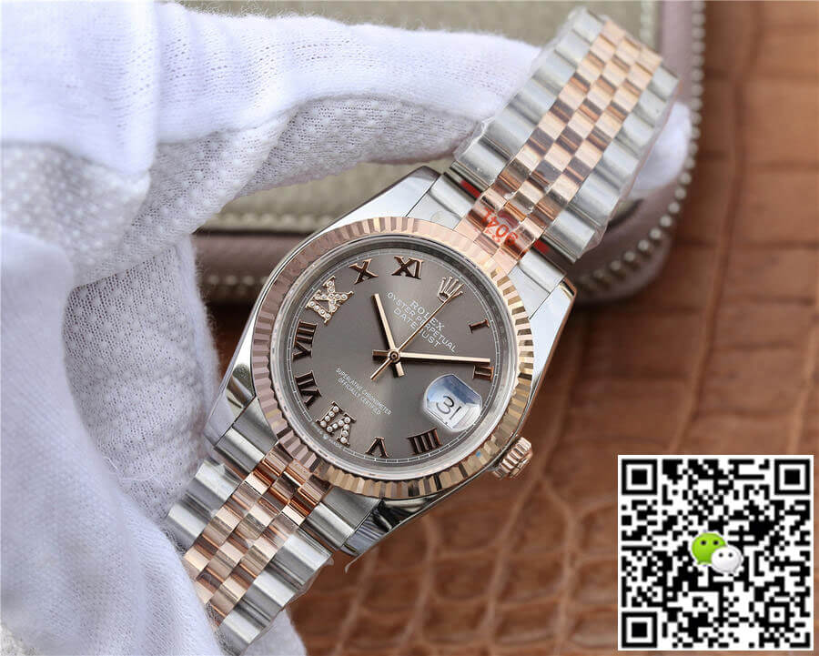 Replica R01ex Datejust M126231-0023 36MM 1:1 Best Edition GM Factory Grey Dial