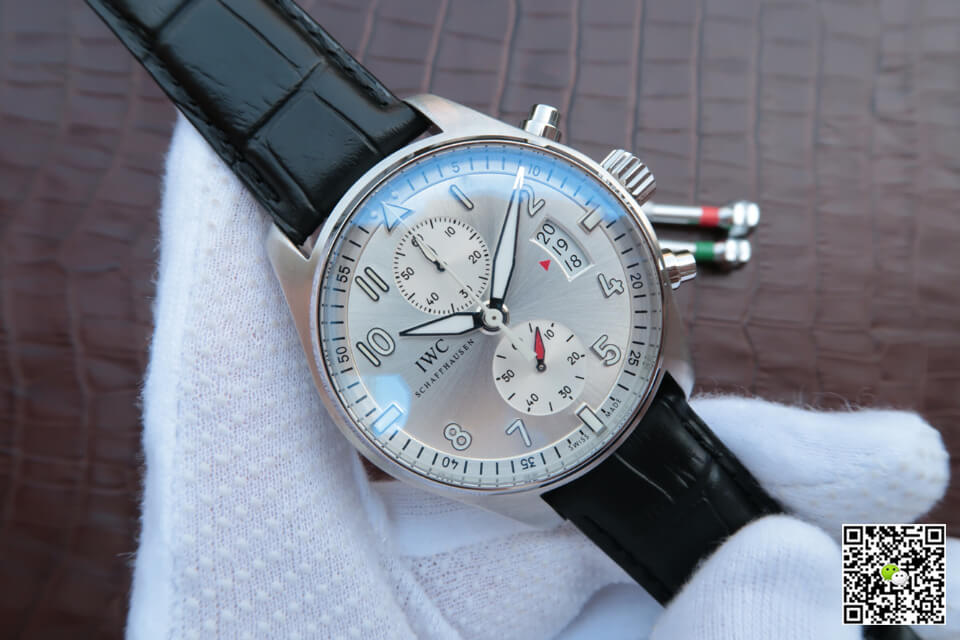 Replica IWC Pilot JU-AIR Special Edition IW387809 1:1 Best Edition ZF Factory Rhodium Dial