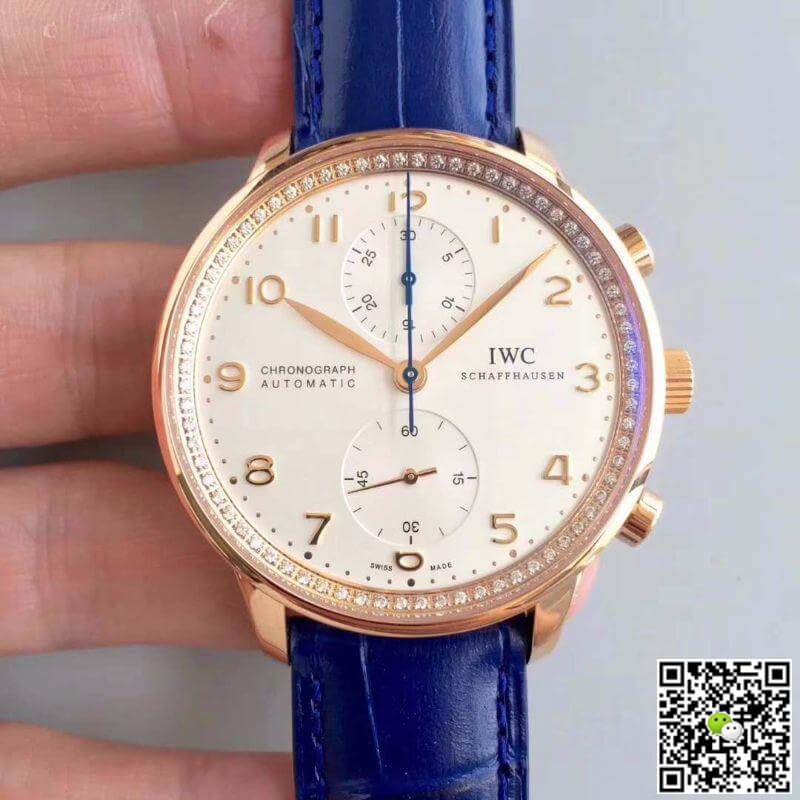 IWC Replica Portuguese Chronograph ZF Factory 1:1 Best Edition Swiss ETA7750