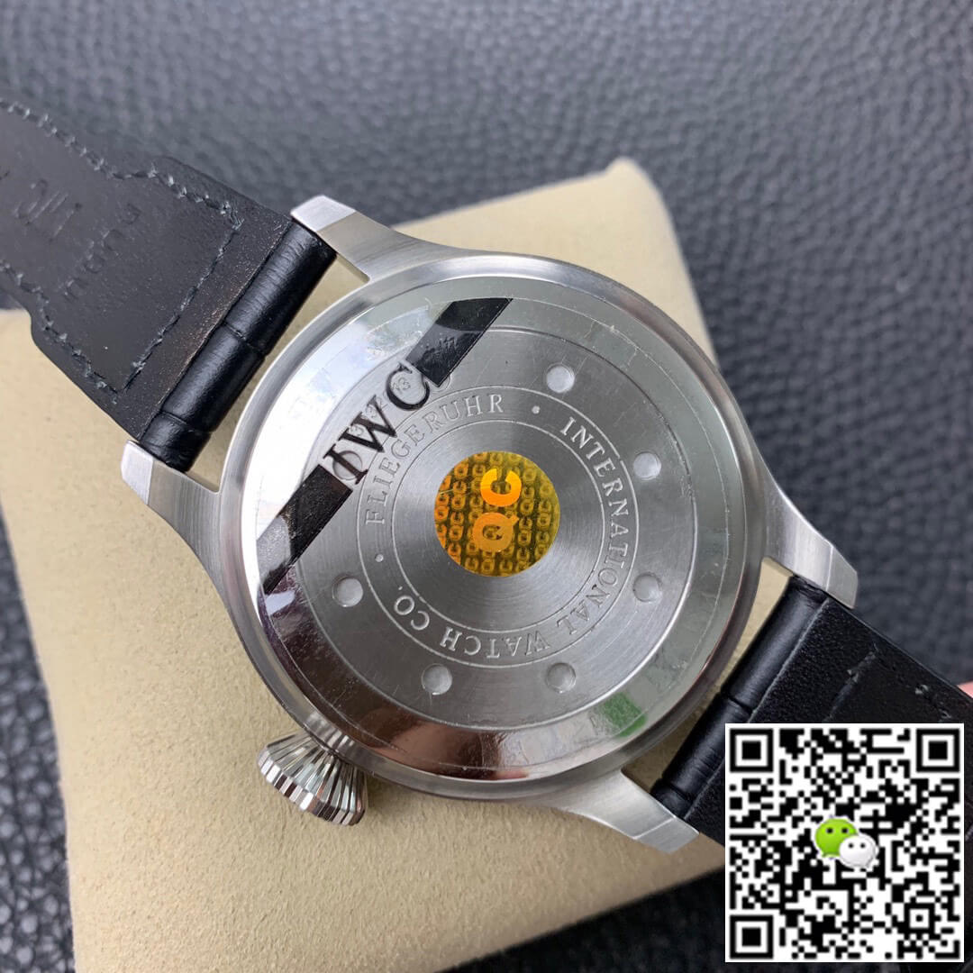 Replica IWC Big Pilot IW500906 1:1 Best Edition ZF Factory Rhodium Dial