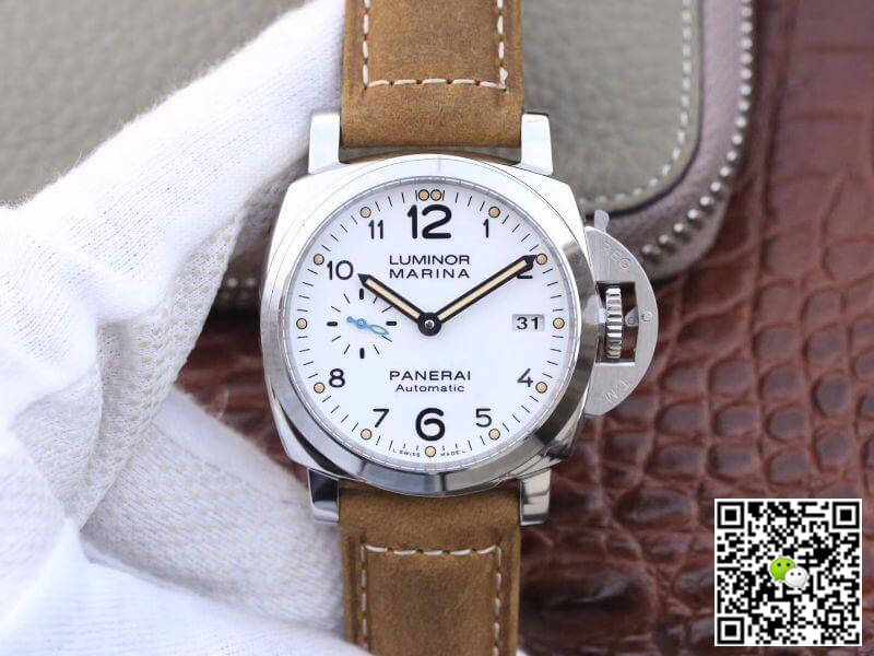 Pa*e*a1 Replica Luminor 1950 PAM1499 VS Factory 1:1 Best Edition Swiss ETA P9010 S*perlumed White Dial