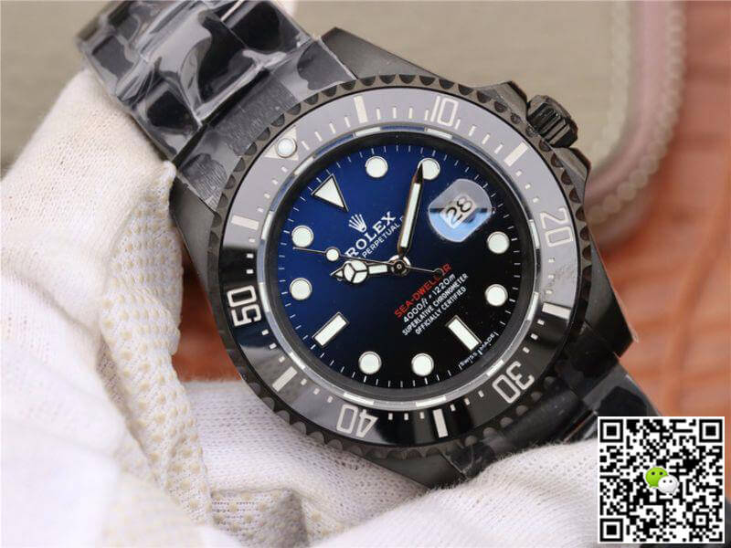 Replica R01ex Deepsea Sea-Dweller 116660 1:1 Best Edition Swiss ETA2836 Gradient Dial