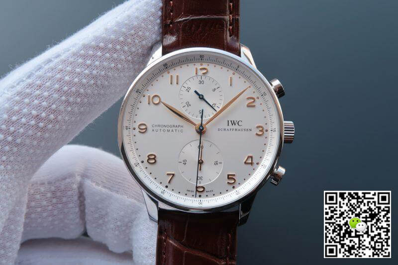 IWC Replica Portuguese Chronograph IW371445 ZF Factory 1:1 Best Edition Swiss ETA79350