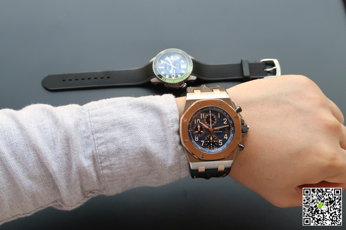 Replica Audemars P1g*et Royal Oak Offshore 26471SR.OO.D101CR.01 1:1 Best Edition JF Factory Rose Gold