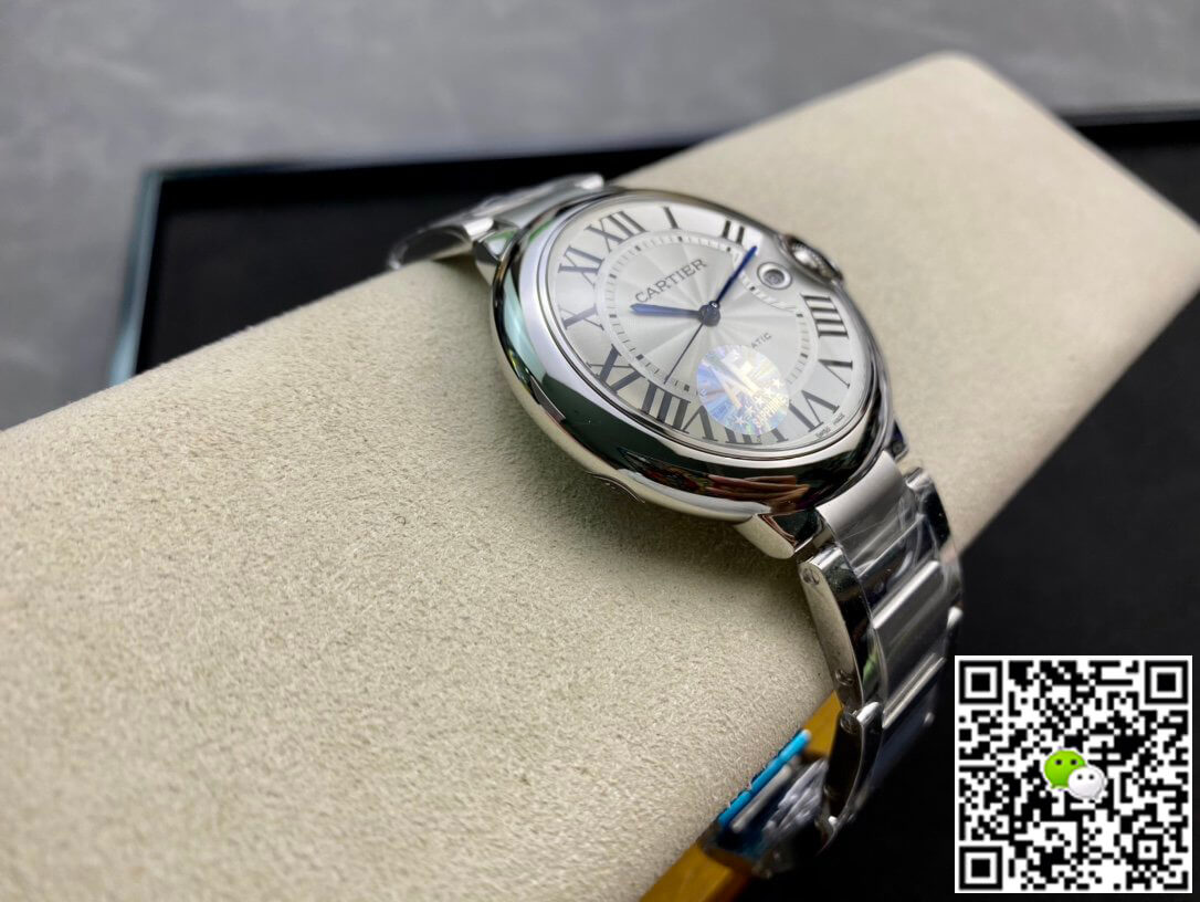 Replica Ballon Bleu De Ca*t1er W69012Z4 42MM 1:1 Best Edition AF Factory Silver White Dial