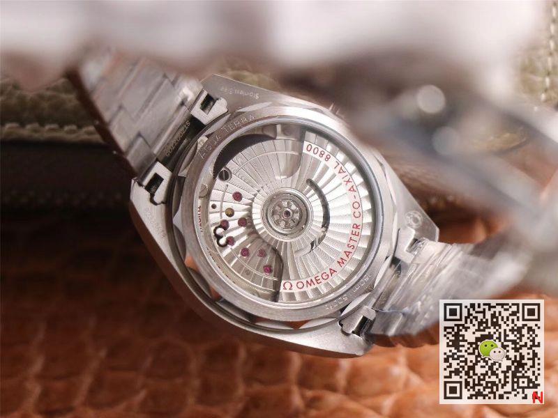 Replica 0me*ga Seamaster 220.10.38.20.02.002 Aqua Terra 150M 1:1 Best Edition VS Factory White dial Swiss 8800
