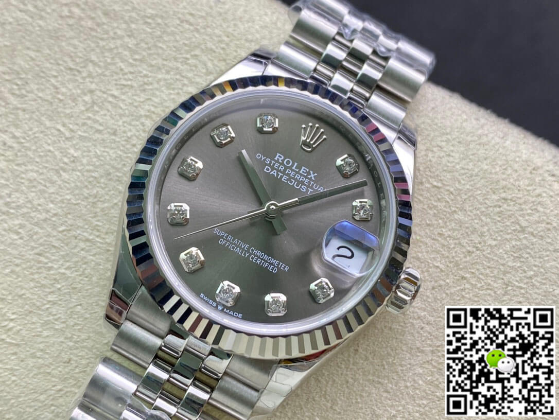 Replica R01ex Datejust M278274-0008 31MM 1:1 Best Edition EW Factory Grey Dial